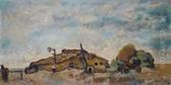 The Fields Of Kherson Oil Painting by Issachar ber Ryback