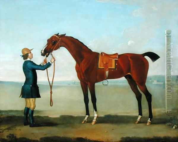 The Duke of Devonshires Flying Childers, 1742 Oil Painting by James Seymour