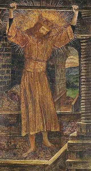 The Wine Press Oil Painting by John Roddam Spencer Stanhope