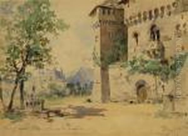 Castello Disvarten Oil Painting by Paolo Sala