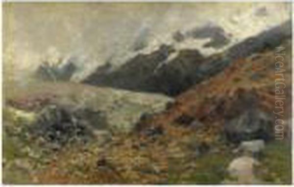 Valle D'aosta Oil Painting by Paolo Sala