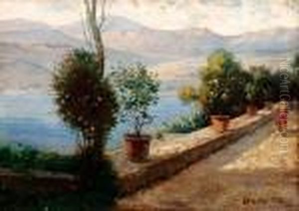 Paesaggio Oil Painting by Paolo Sala