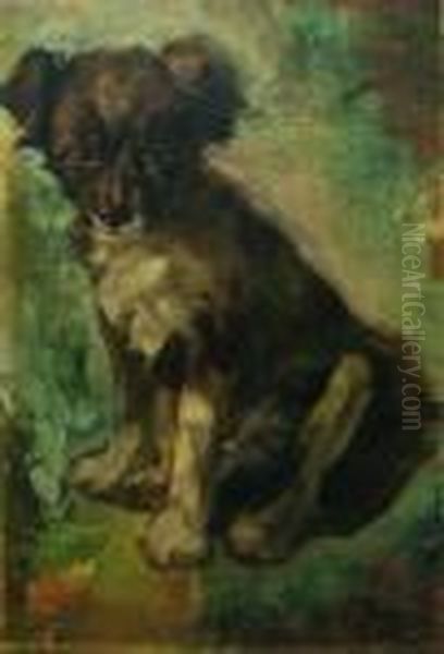 Il Cane Del Pittore Oil Painting by Paolo Sala