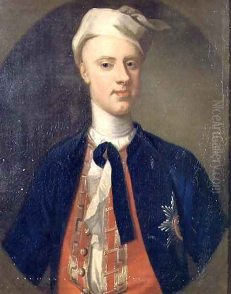 Portrait of Sir Edward Walpole d.1784 Oil Painting by Enoch Seeman