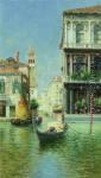 Venezia Oil Painting by Rubens Santoro