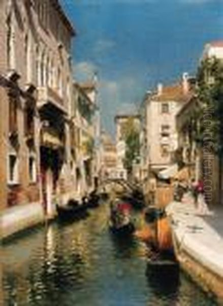 Venezia Oil Painting by Rubens Santoro