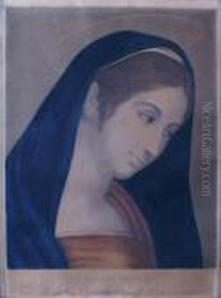 La Vierge Oil Painting by Raphael (Raffaello Sanzio of Urbino)