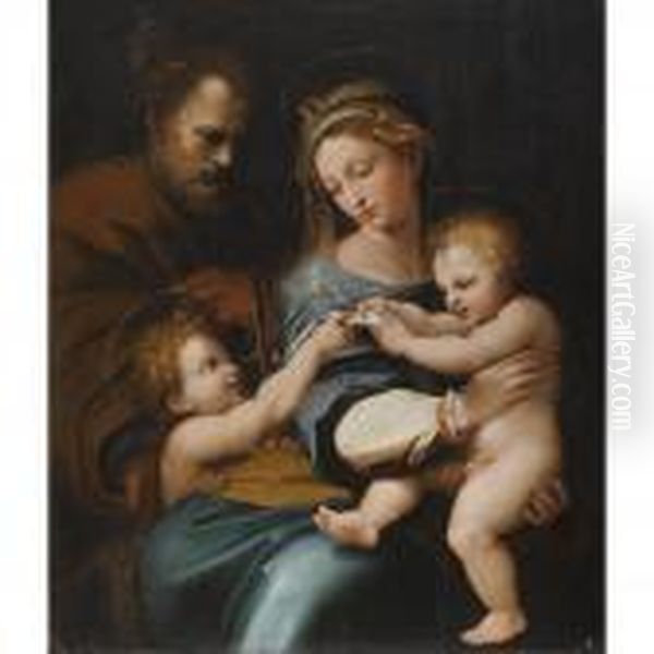 Holy Family With The Infant St. John The Baptist, Or 