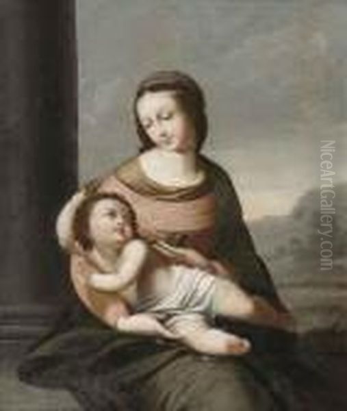 The Bridgewater Madonna Oil Painting by Raphael (Raffaello Sanzio of Urbino)