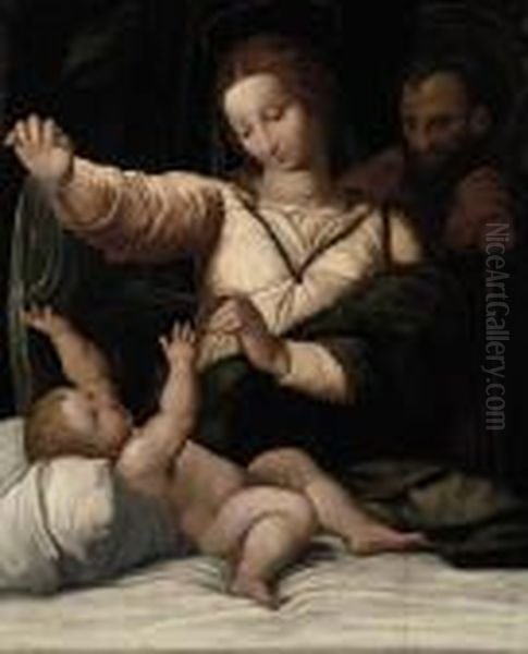 The Madonna Di Loreto Oil Painting by Raphael (Raffaello Sanzio of Urbino)