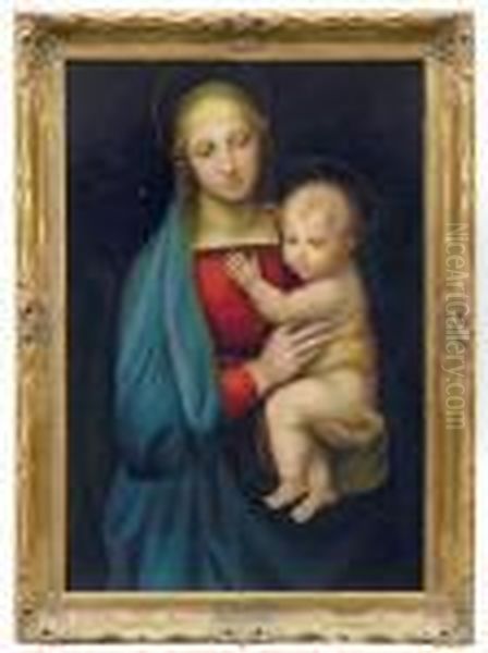 Madonna Del Granduca Oil Painting by Raphael (Raffaello Sanzio of Urbino)