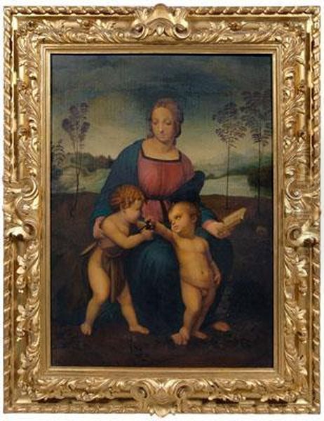 Madonna De Cardellino Oil Painting by Raphael (Raffaello Sanzio of Urbino)