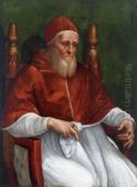 Ritratto Del Papa Giulio Ii Oil Painting by Raphael (Raffaello Sanzio of Urbino)