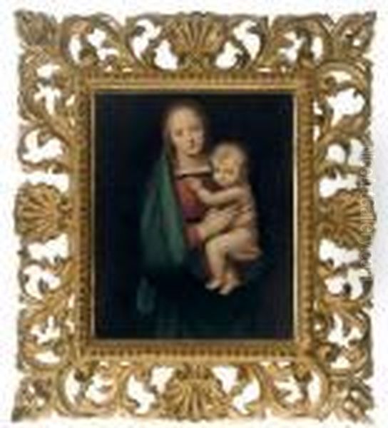 The Madonna Del Granduca Oil Painting by Raphael (Raffaello Sanzio of Urbino)