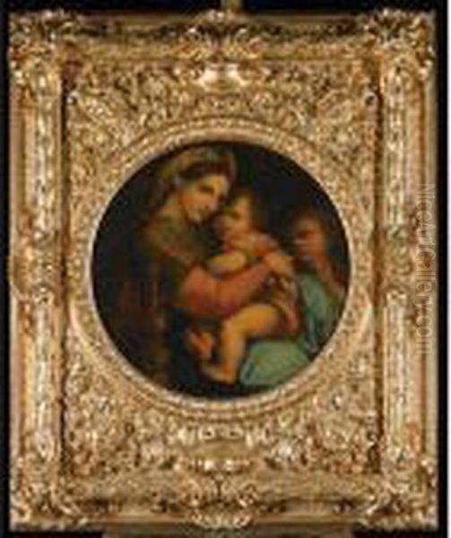 The Madonna Della Sedia by Raphael (Raffaello Sanzio of Urbino)