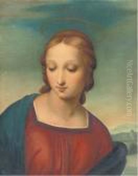 Madonna Of The Goldfinch Oil Painting by Raphael (Raffaello Sanzio of Urbino)