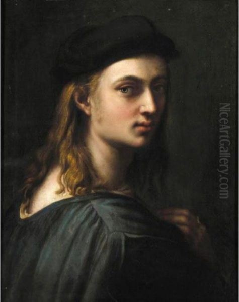 Portrait Of Bindo Altoviti Oil Painting by Raphael (Raffaello Sanzio of Urbino)