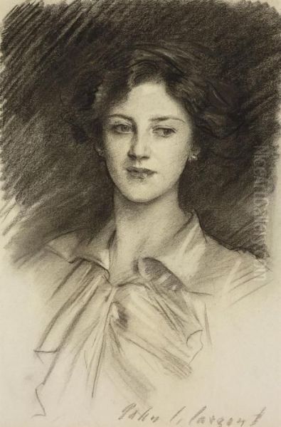 Portrait Of Lady Theodosia Cadogan Oil Painting by John Singer Sargent