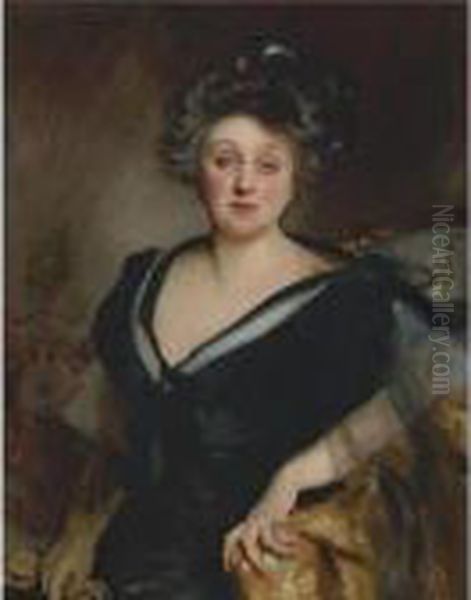 Mrs. George Mosenthal Oil Painting by John Singer Sargent