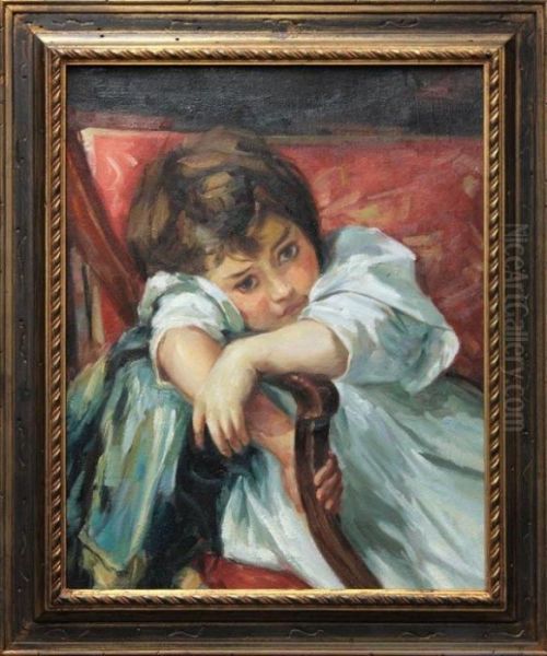 Portrait Of A Child Oil Painting by John Singer Sargent