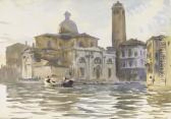 Palazzo Labbia Oil Painting by John Singer Sargent