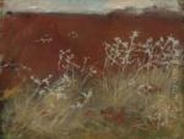 Thistles Oil Painting by John Singer Sargent