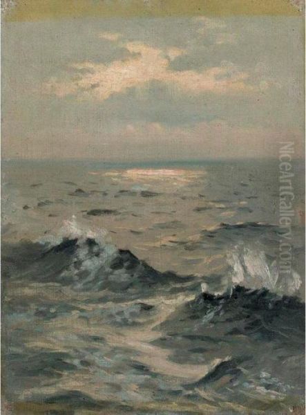 Seascape Oil Painting by John Singer Sargent