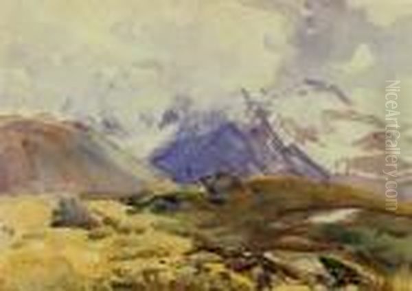 The Simplon Oil Painting by John Singer Sargent