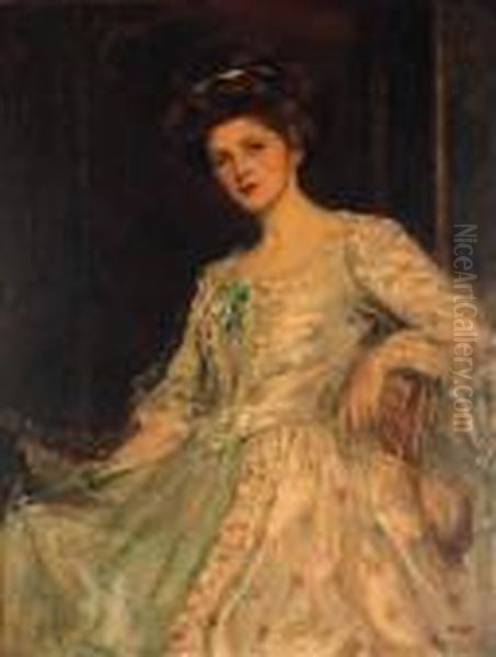 Portrait Of A Lady Oil Painting by John Singer Sargent