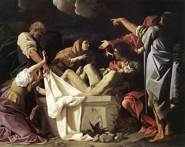 The Deposition 1613 Oil Painting by Bartolomeo Schedoni