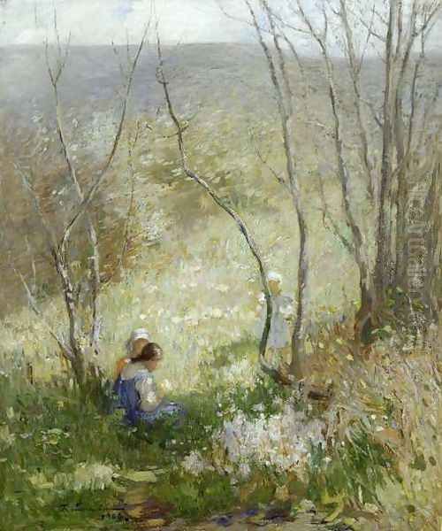 Spring Oil Painting by Mark Senior