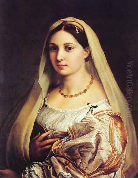 Donna Velata Oil Painting by Raffaelo Sanzio