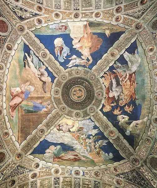 Ceiling 2 Oil Painting by Raffaelo Sanzio