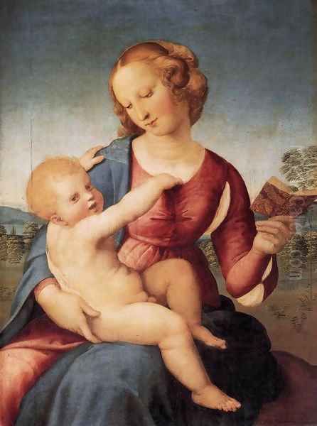 Colonna Madonna Oil Painting by Raffaelo Sanzio