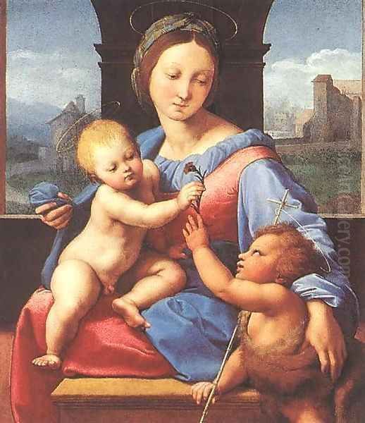 Aldobrandini Madonna (Garvagh Madonna) Oil Painting by Raffaelo Sanzio