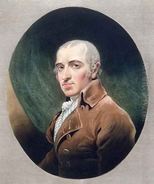 Mr James Gillray 1756-1815 engraved by Charles Turner, published by G. Humphrey in 1819 Oil Painting by Robert Seymour