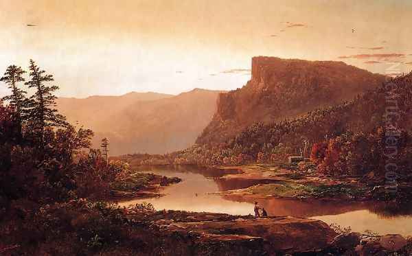 Autumn Landscape Oil Painting by William Louis Sonntag