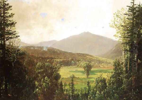 White Mountain Landscape Oil Painting by William Louis Sonntag