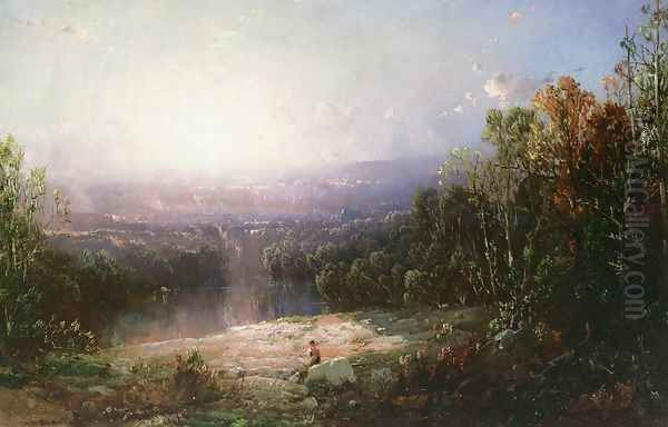 In the Wilderness Oil Painting by William Louis Sonntag