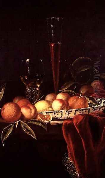 Still Life Oil Painting by Juriaen van Streeck