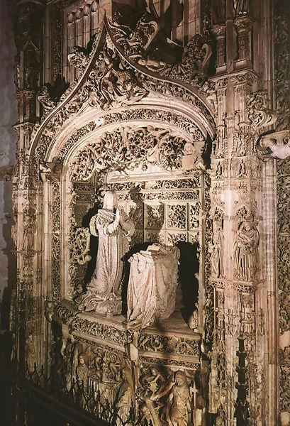 Tomb of Infante Alfonso Oil Painting by Gil de Siloe