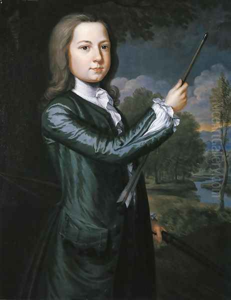 James Bowdoin II Oil Painting by John Smibert