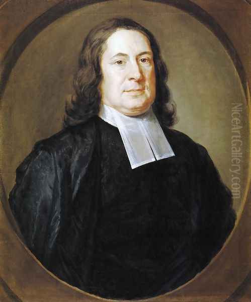 Rev. Joseph Sewall Oil Painting by John Smibert