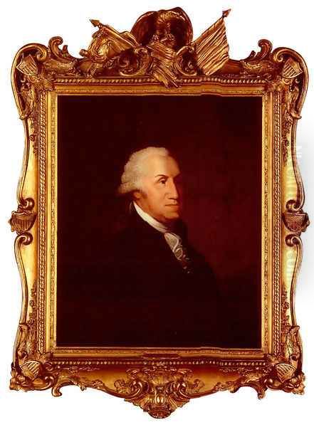 The Stedman Bust Portrait Of George Washington Oil Painting by Edward Savage