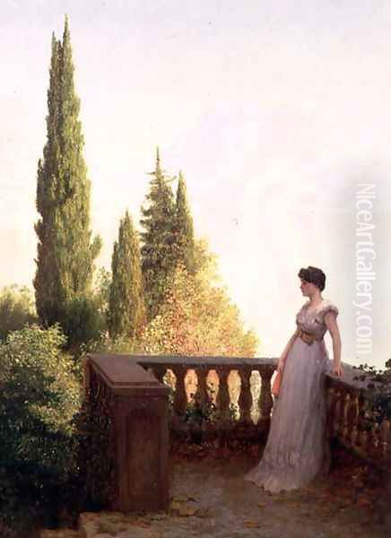 Solitude, 1889 Oil Painting by James Sim