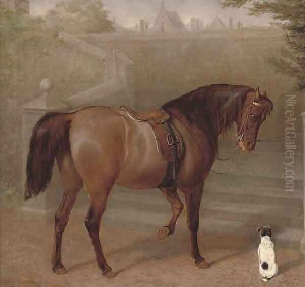 The doctor's pony Oil Painting by Gourlay Steell