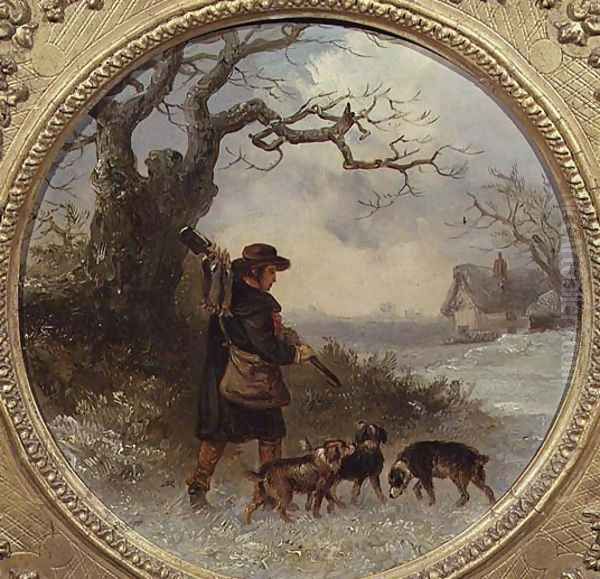 Return from Shooting Oil Painting by Thomas Smythe