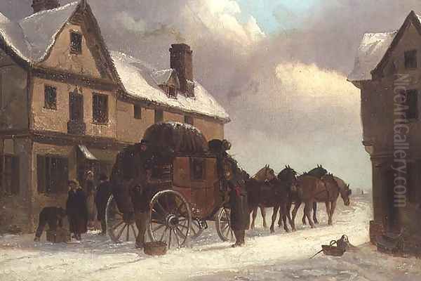 An Early Start Oil Painting by Thomas Smythe