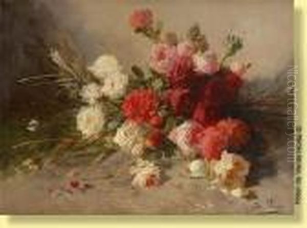 Je Teede Fleurs Oil Painting by Henry Schouten