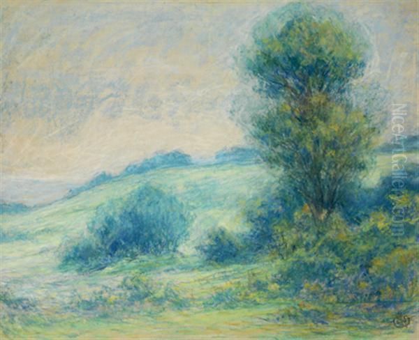 Paysage Vallonne Oil Painting by Claude Emile Schuffenecker